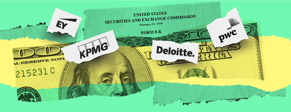 The Big Four accounting firms are filing fewer and fewer financial